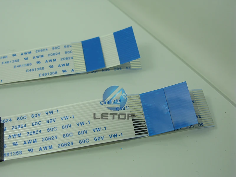 LETOP 4PCS Eco растворяющая Xenons принтер DX7 плоский кабель для передачи данных 35