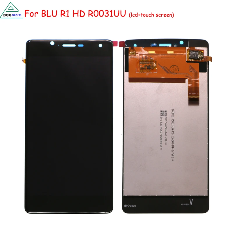 ЖК дисплей с сенсорным экраном для BLU R1 HD R0031UU R0011UU идеальный экран дигитайзер в
