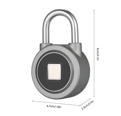 Мини Блокировка Bluetooth телефон приложение водонепроницаемый без ключа отпечатков