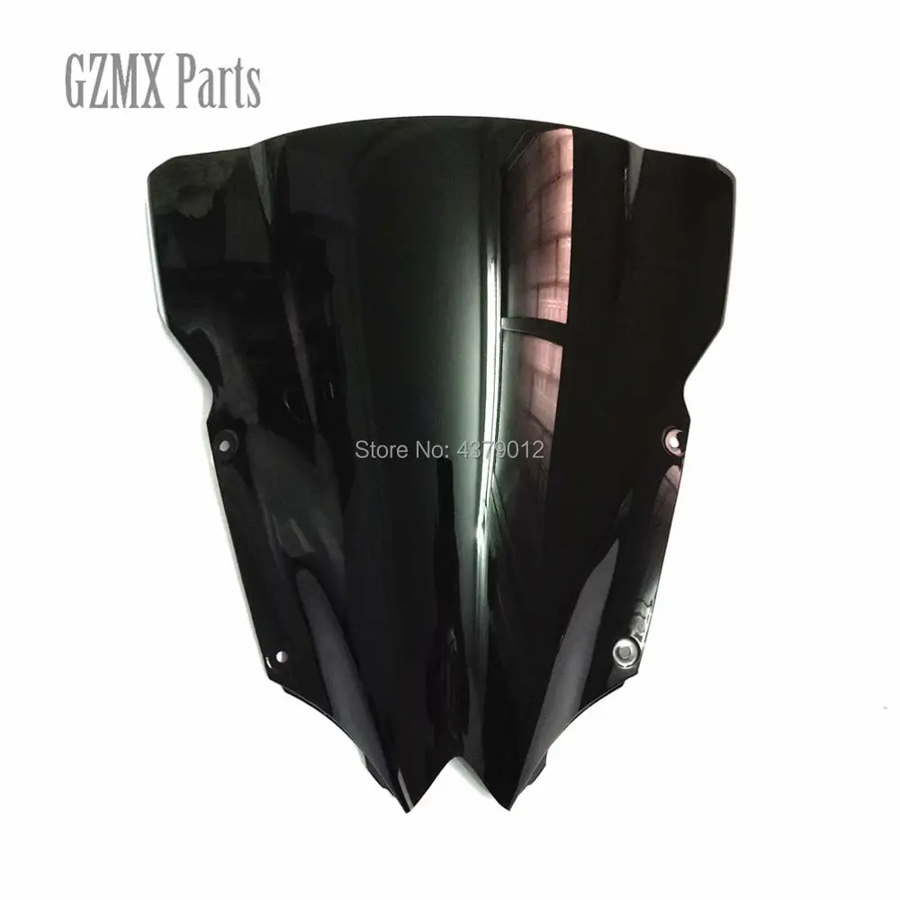 Для Yamaha YZF R6 YZF-R6 2008 2009 2010 2011 2012 2013 2014 2015 2016 двухпузырьковое лобовое стекло