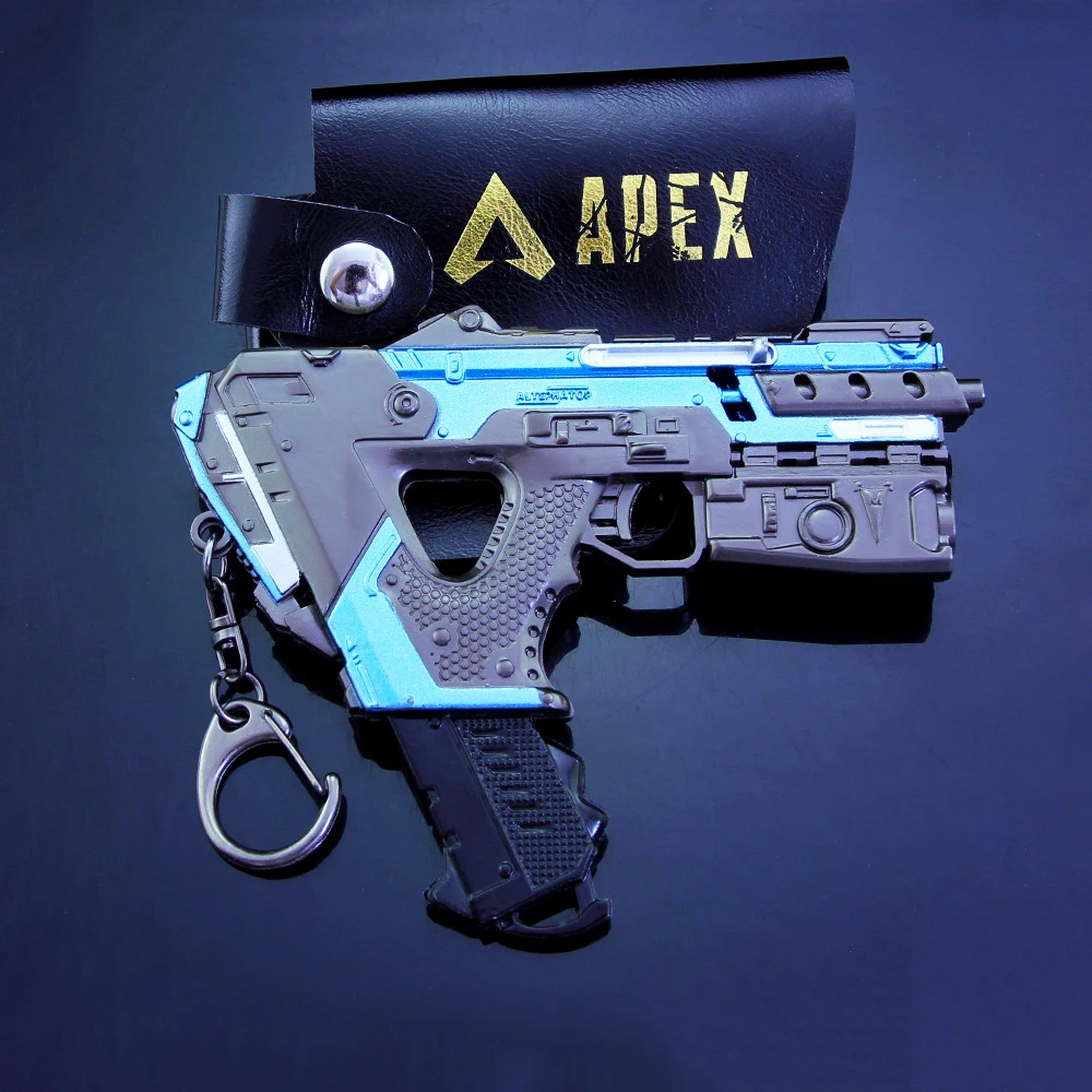 Submachine Gun APEX Legends модель пистолета брелок подарки Battle Royale брелок оружие пистолет Модель пикс брелок - Цвет: Submachine Gun