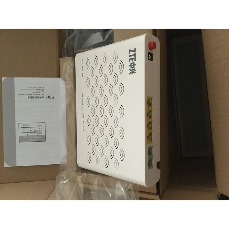 Новая версия 5,0 zte GPON terminal ZXA10 F660 ONU/ONT с 1GE+ 3FE+ 1Voice+ wifi+ 1USB, оптический сетевой терминал английская версия