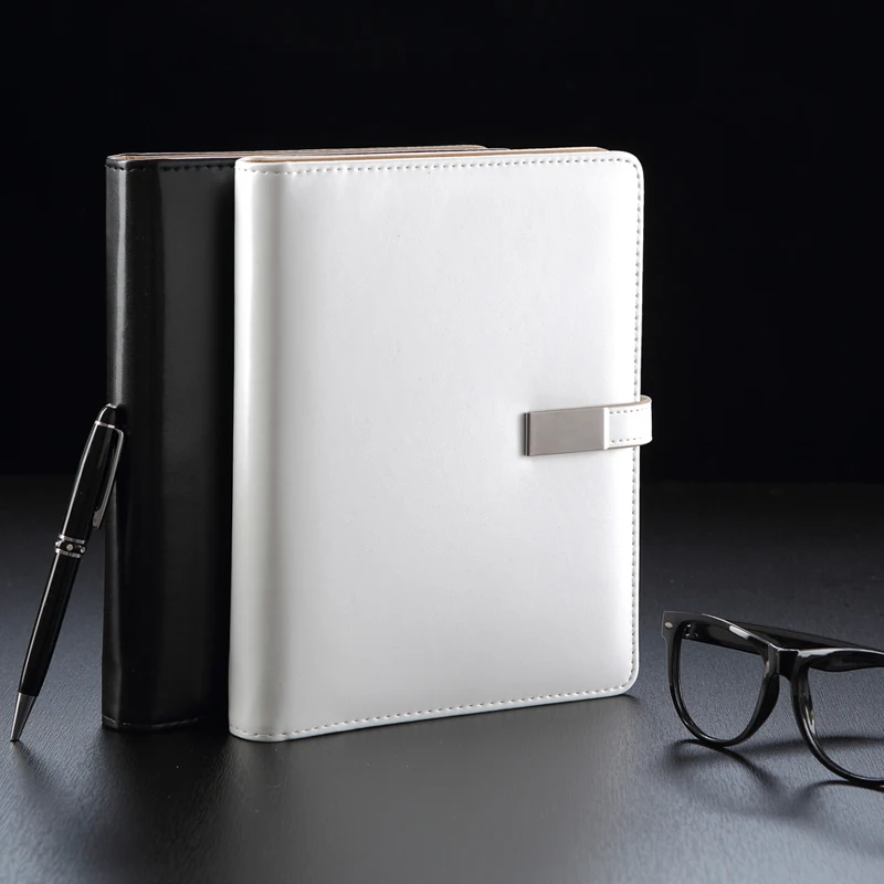 2018 бизнес блокнот из искусственной кожи B5 большой спиральный простой