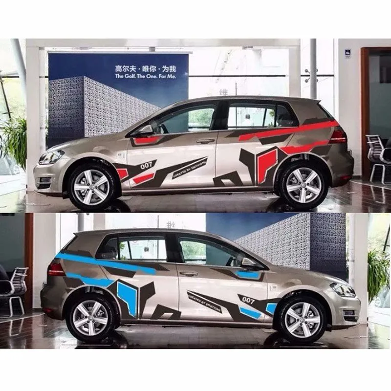 Самодельные Украшения креативные наклейки для кузова автомобиля двусторонние