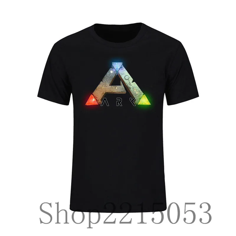 2019 мужские футболки ARK Survival Evolved флэш нарисованные драконы it geek печать эфириум skt t1