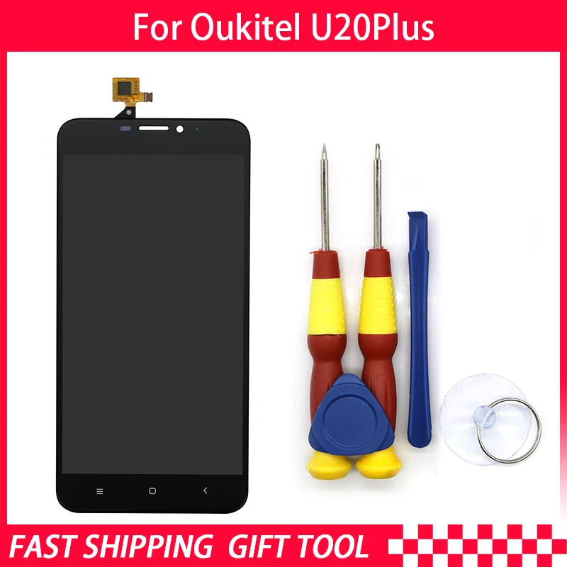 Новый оригинальный сенсорный экран ЖК дисплей для Oukitel U20 plus сменные детали +