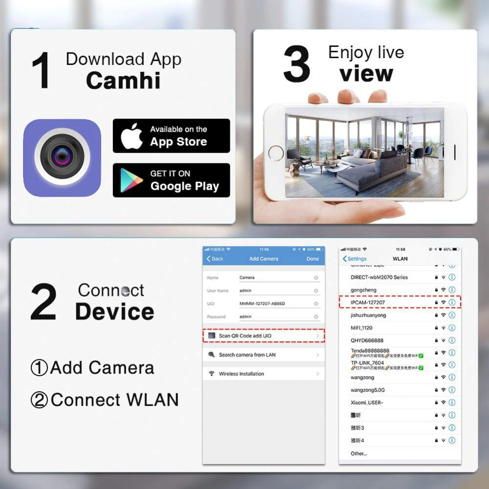 IP камера наружная купольная Wi Fi 1080P 22 кратный зум|Камеры видеонаблюдения| |