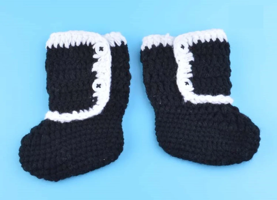 Moeble Newborn BABY Crochet Santa Clause Photography Props Three Piece Set for babies Knitted Infant Boy Photo | Детская одежда и