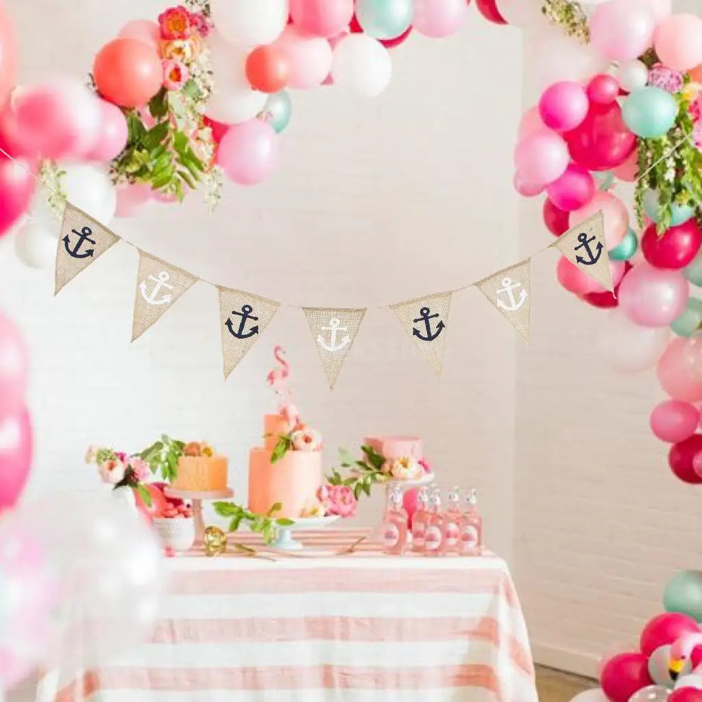 2 6 м деревенский Вымпел флаг баннеры якорь домашний подвесной Декор|decorative