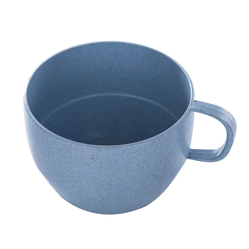 YUJIE Office Coffee Cup Eco-friendly Mouthwash Cups Wheat Straw Milk Tea Kitchen Supplies Children Water | Дом и сад