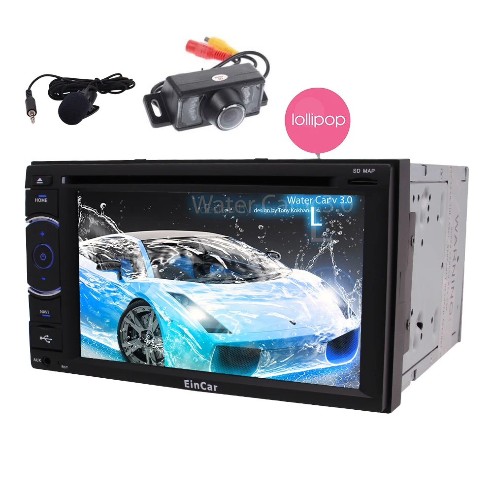 Android 5 1 радио и GPS для автомобиля Bluetooth 6 2 &quotСенсорный Стерео мультимедийный плеер