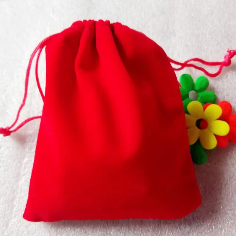 1000 шт. мешочки для ювелирных изделий 7 Х9 см|jewelry bag|velvet bagvelvet bags jewellery pouches |