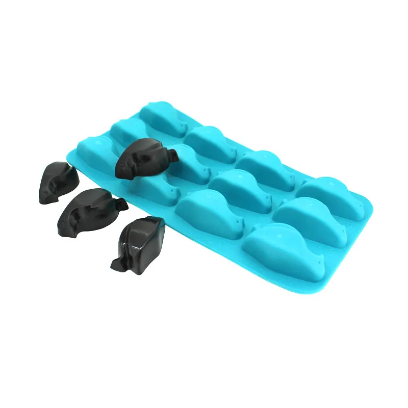 Лоток для льда дельфина Николь море животное 3 D замораживание желе Пудинг Форма