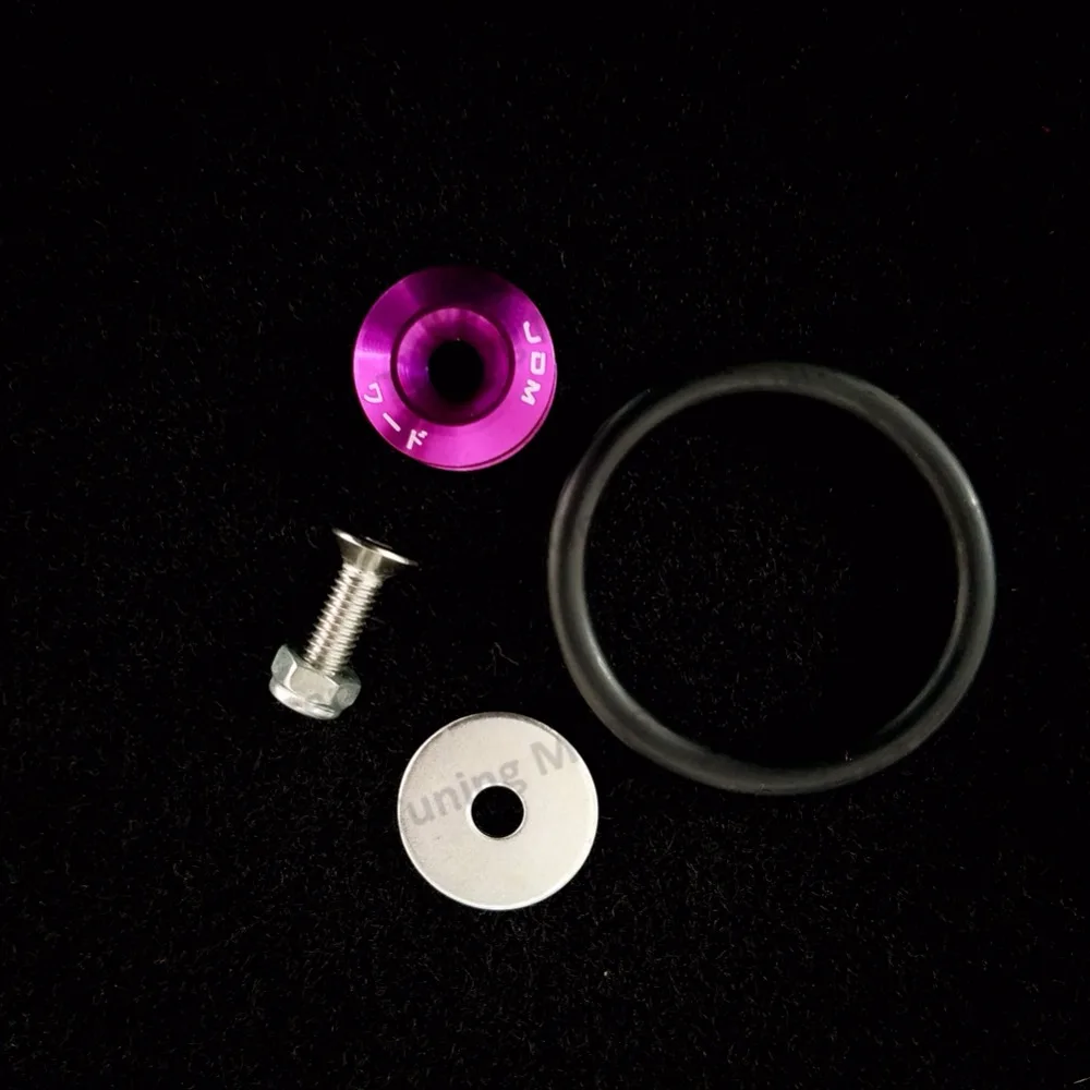 Бесплатная доставка алюминиевый бампер JDM ДЛЯ быстроразъемных шайб для Honda Civic