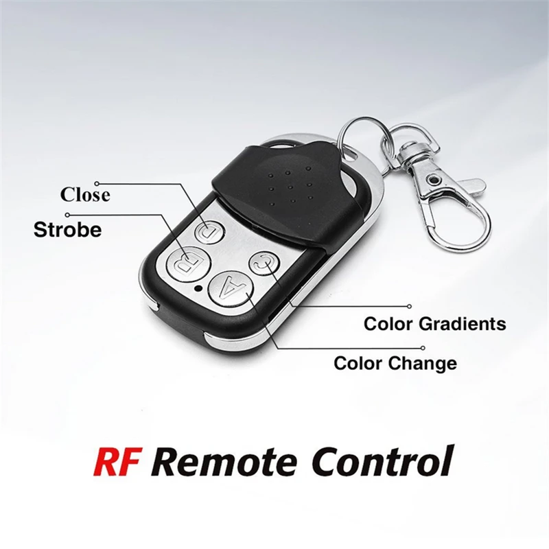 KEYECU 8 шт. набор светодиодных полосок для мотоцикла многоцветные светящиеся