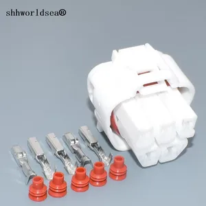 Shhworldsea 12530100 комплектов 2,2 мм 5pin Автомобильная вилка насоса для масла для Toyota Camry Corolla, современный разъем для бензина 90980-11077