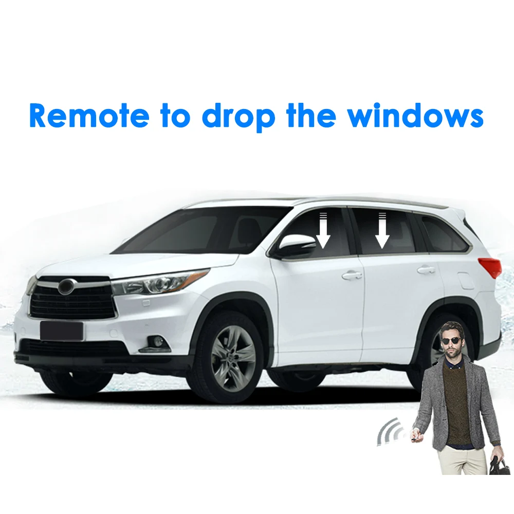 Автомобильная система сигнализации CHSKY привод с левым рулем для Toyota Highlander xu40