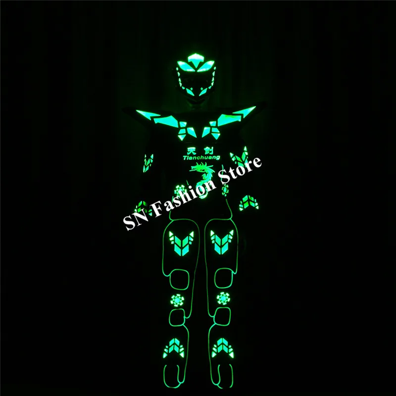 TC 183 программируемые светодиодные костюмы для бальных танцев роботов мужские