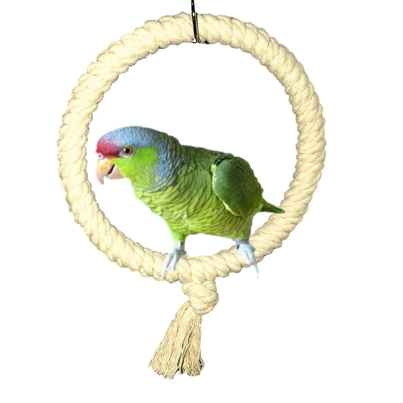 

Канат для попугаев качели стоя бар ПЭТ жевания птицы восхождение игрушка для клетка