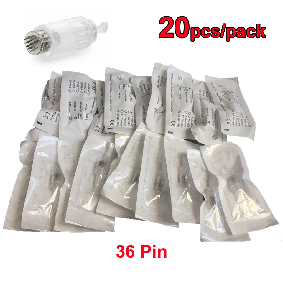 Электрический Derma Ручка иглы байонет MYM картридж 12 Pin 36 3D микро нано круглый для
