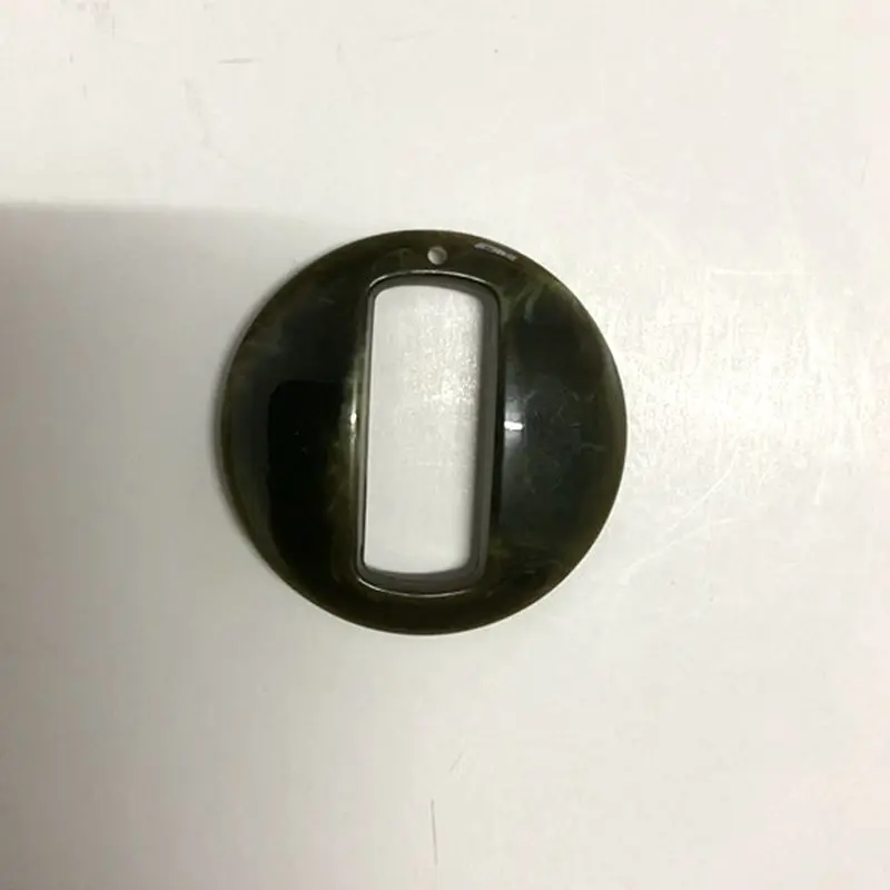 dark green circle 20 шт./лот, акриловые цепочки и ожерелья, связанные с сумкой цепочки, аксессуары, женские Украшения, самодельные детали, очки, цепочки, компоненты, N082-83 - Цвет: dark green circle