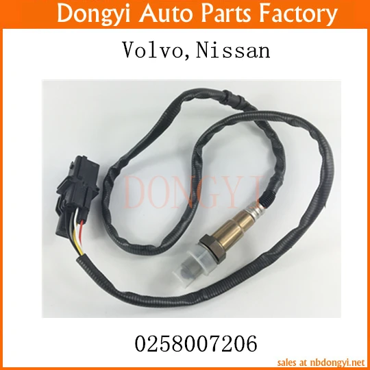 Новый Датчик Кислорода O2 OEM 0258007206 ДЛЯ Volvo Nissan | Автомобили и мотоциклы