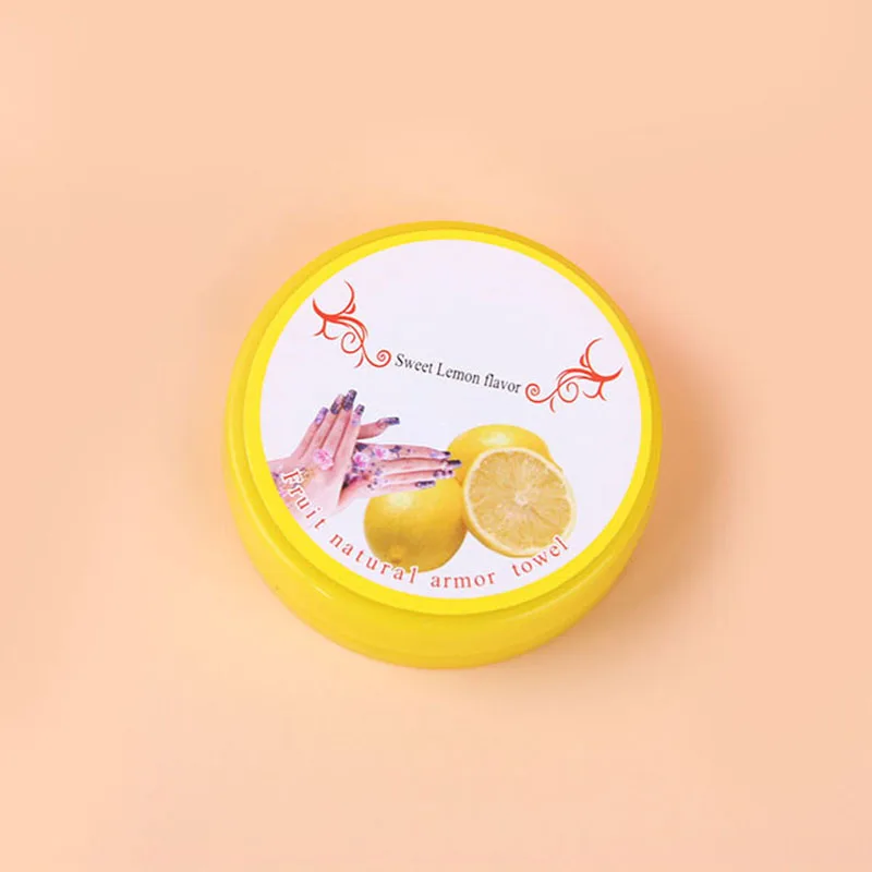 ELECOOL 32Pcs/box Soft Fruit Smell Nail Polish Remover Wet Wipes Paper Towel Nail Art Manicure Cleaning Vanish Wipes TSLM2