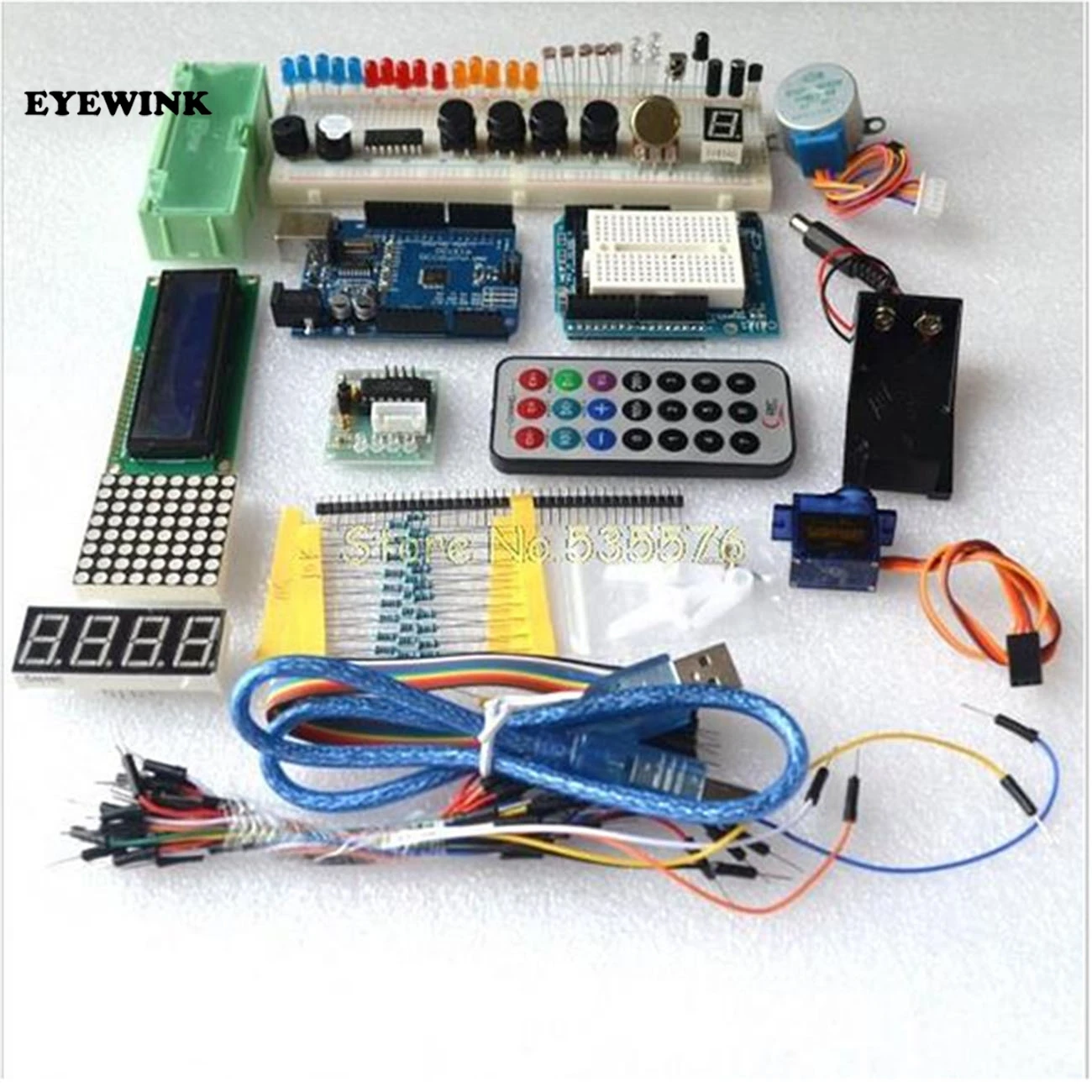 RFID стартовый набор для Arduino UNO R3 обновленная версия обучения 1602 lcd