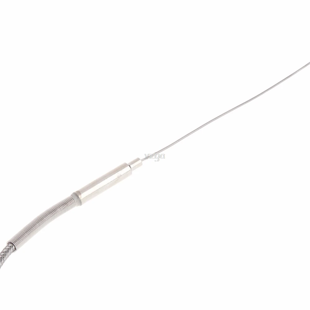 

K-Type Thermocouple Probe 1mm x 100mm 2-wires Temperature Sensors 2-Terminals 1m Thermocouple MAY08 dropshipping