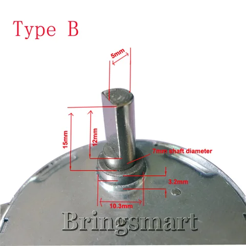 Синхронный двигатель переменного тока BRINGSMART TYC-50 220В