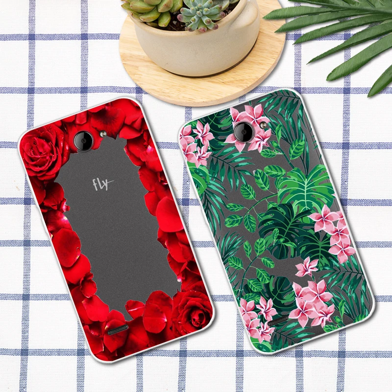 Case For Fly Fs551 Nimbus 4 5.5 inch Transparent Printing Drawing Silicone Phone Cases Cover Inch |