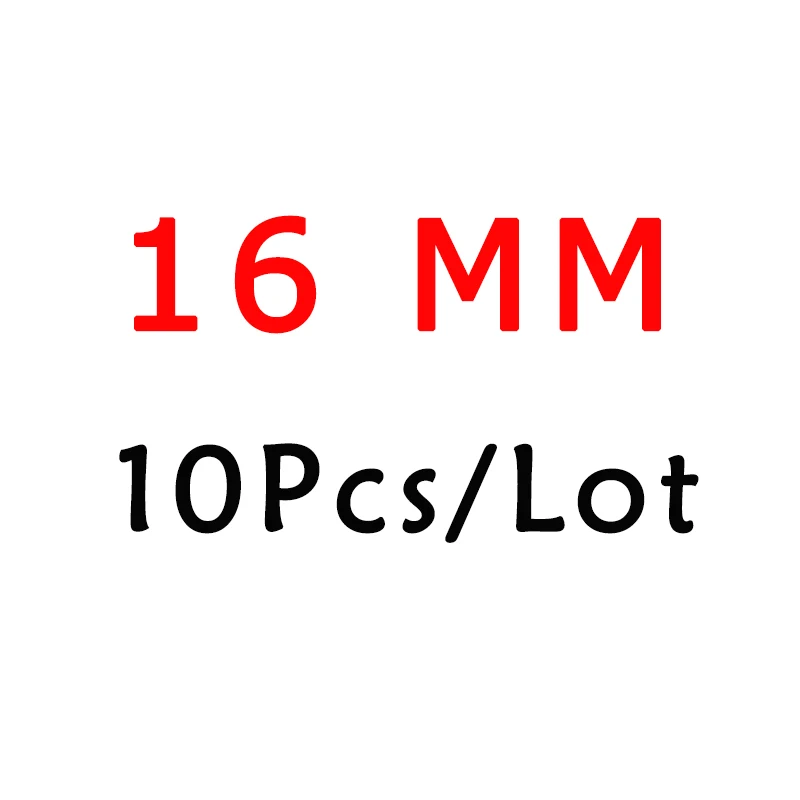 16mm 8/10/12/14/15/16/18/20/25/30 мм прозрачный Половина Круглый Стеклянный кабошон Clear - Цвет: 16mm