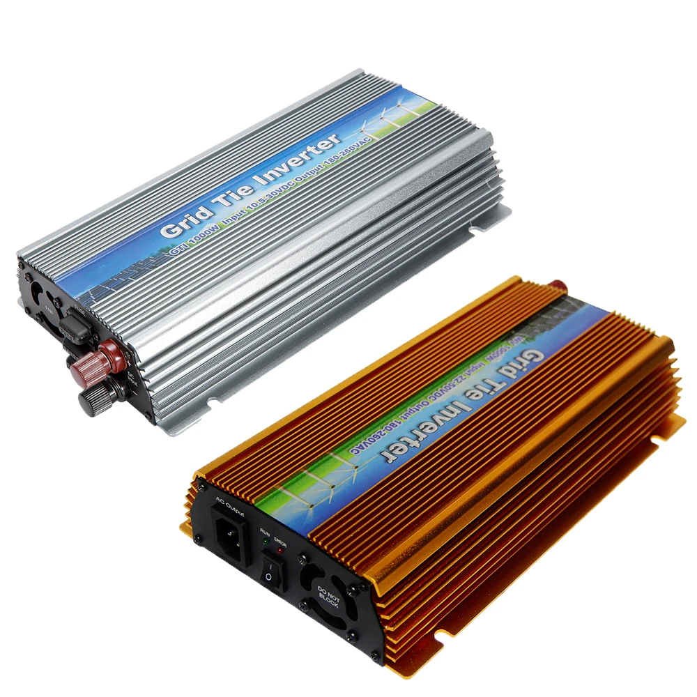 MAYLAR@ 22-50VDC 1000 Вт сетевой инвертор на солнечных батарейках инверторный трансформатор напряжения с функцией MPPT для домашней Солнечной PV системы выход 90-260VAC