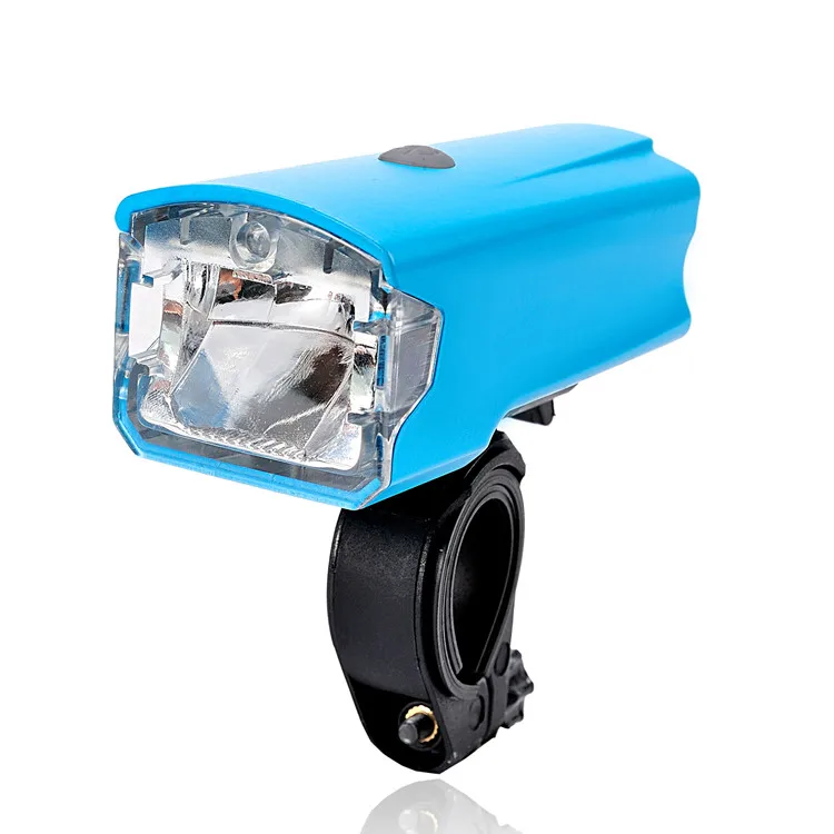 Светодиодный велосипедный светильник Leadbike, USB, перезаряжаемый, ABS, светодиодный, водонепроницаемый, для горного велосипеда, передний, вспышка, светильник для ночной езды на велосипеде, безопасная фара - Цвет: Blue