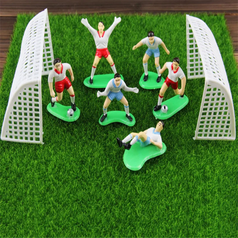 1 комплект футбольная игра торт Топпер украшение для дня рождения детей