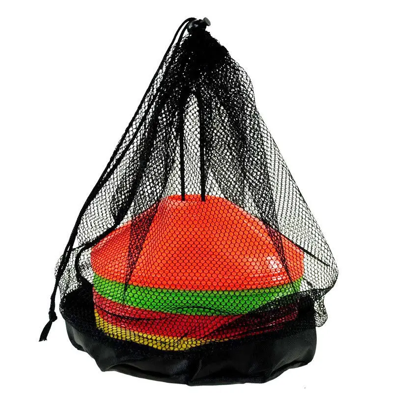 1 pcs Nylon Holder Bag Soccer Football Storage Durable Disc Cone for Carrying | Спорт и развлечения