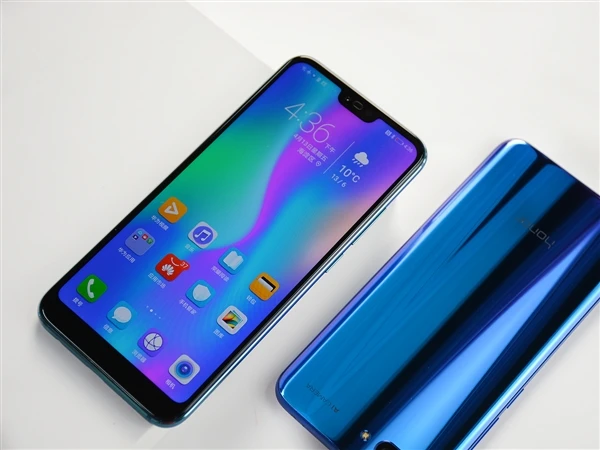 5,84 дюймов, Honor 10, Android 8,1, Kirin 970, четыре ядра, AI, мобильный телефон, face ID, 2280x1080, 128 Мп+ Мп, NFC, 6 ГБ, ГБ