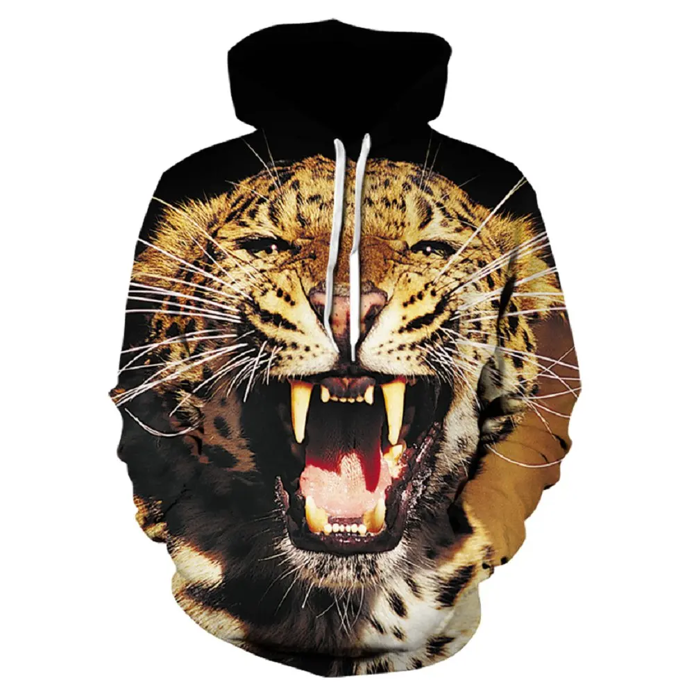2018 Devin Du autumn new fashion animal jersey 3D printing hoodie women/ men hooded jacket long-sleeved pullover S-5XL | Мужская одежда