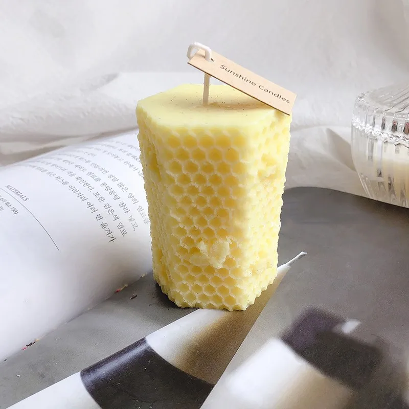 DIY 3D пчелиное гнездо силиконовые формы для свечей для изготовления свечей форма для помадки торт форма для пуддинга Плесень инструмент для украшения выпечки