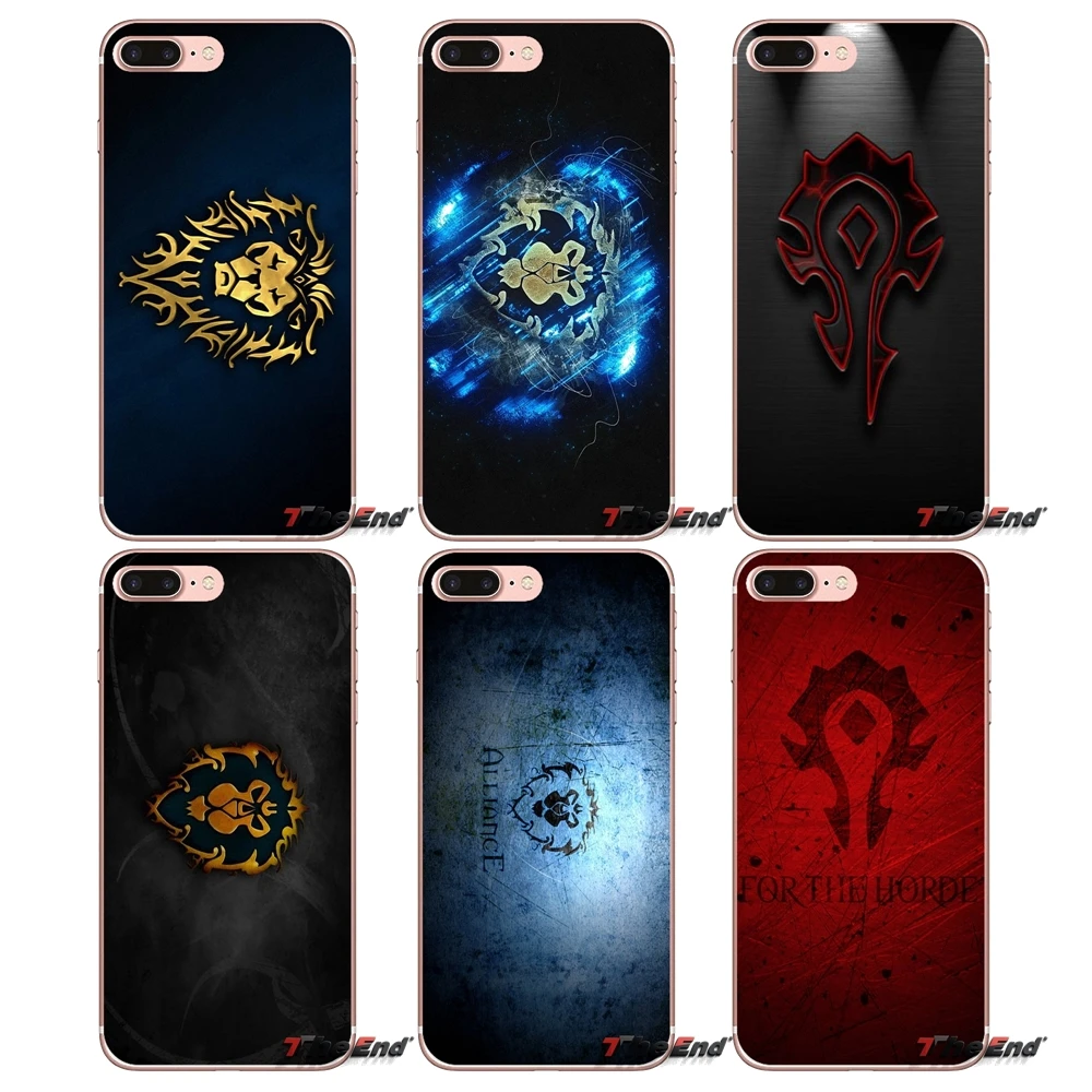 Чехол для Huawei Honor 7X V10 6C V9 6A Play 9 Mate 10 Pro Y7 Y5 P8 P10 Lite Plus GR5 2017 Lion World of Warcraft WOW