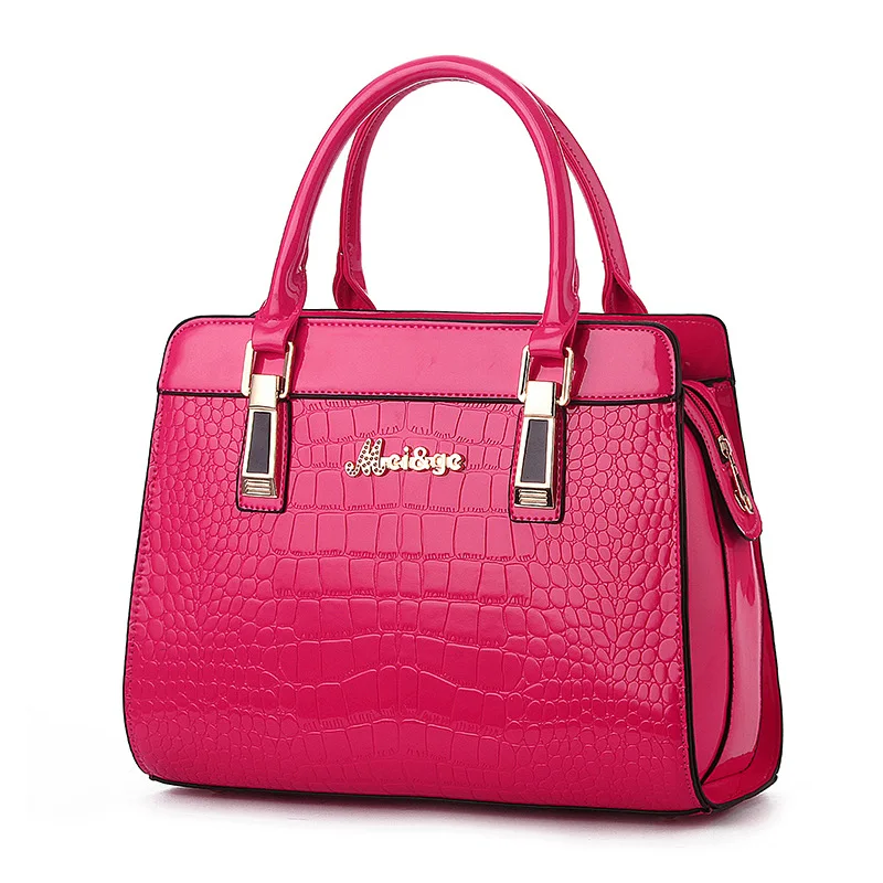 Сумка SHUNVBASHA женская из искусственной кожи с узором крокодила | Багаж и сумки