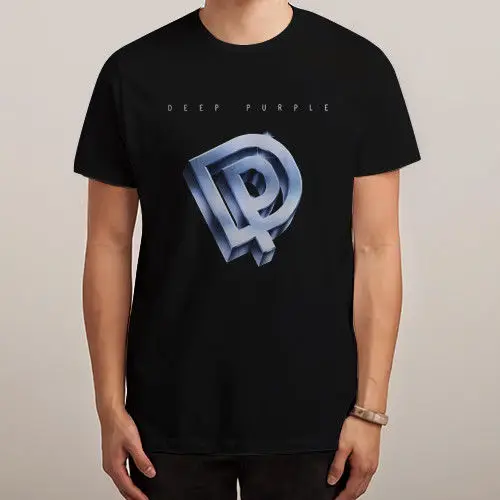 Темно-фиолетовая черная футболка Легенда рок-группы футболки S-2 xlс коротким