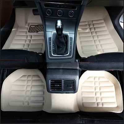 beige Универсальные автомобильные коврики для jeep renegade grand cherokee Патриот Commander Wrangler компасы автомобильные коврики - Название цвета: beige