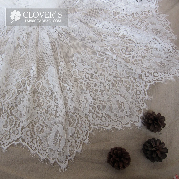 Специальная цена кружевная ткань для ресниц свадебное украшение скатерть