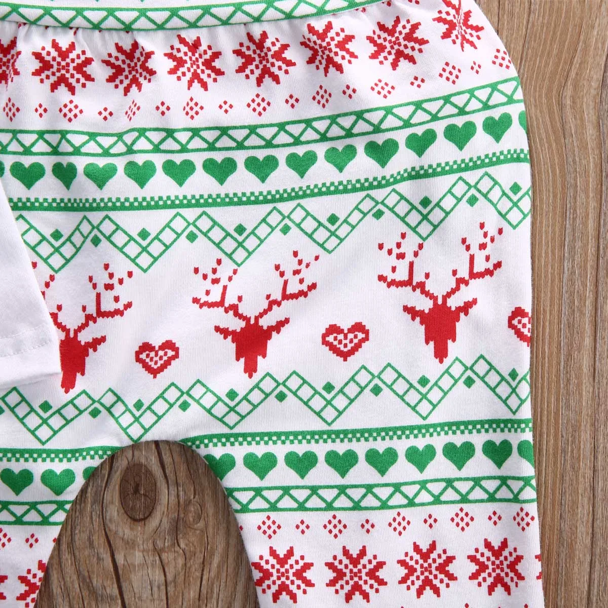 3 шт./компл.! Комплект одежды для новорожденных девочек, Рождественский комбинезон с длинными рукавами для маленьких мальчиков и девочек, топ+ штаны+ шапка, комплект одежды