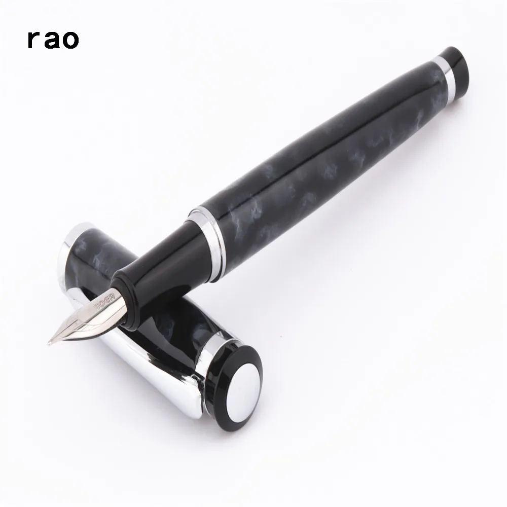 Baoer 508 белый и черный Бизнес Офис Средний Перьевая ручка новинка|pen samsung|pen camera with