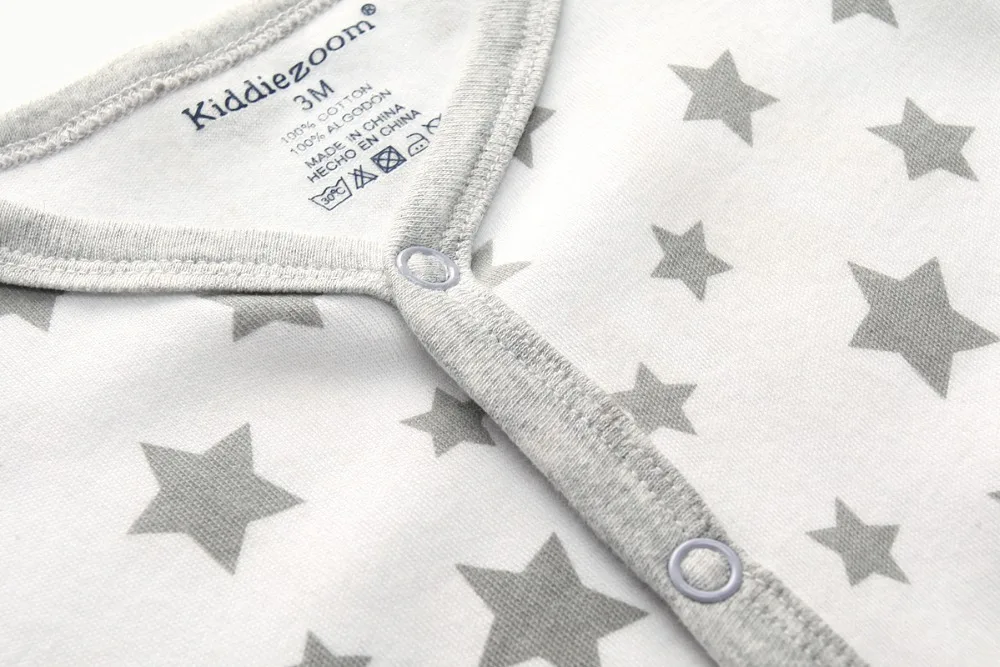 2 шт./лот Одежда для новорожденных милый детский комбинезон из 100% хлопка с