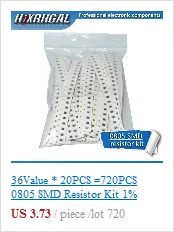100 шт. 0603 SMD светодиодный набор, красный, желтый, синий, зеленый, белый, 5 цветов каждый, 20 шт. Электронный Набор для творчества hjxrhgal