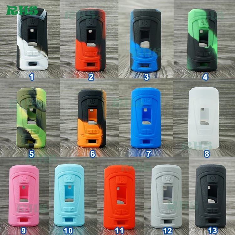 Трендовые продукты силиконовый чехол для GBOX Squonker 200W 13 цветов силиконовый мод коробка горячая распродажа