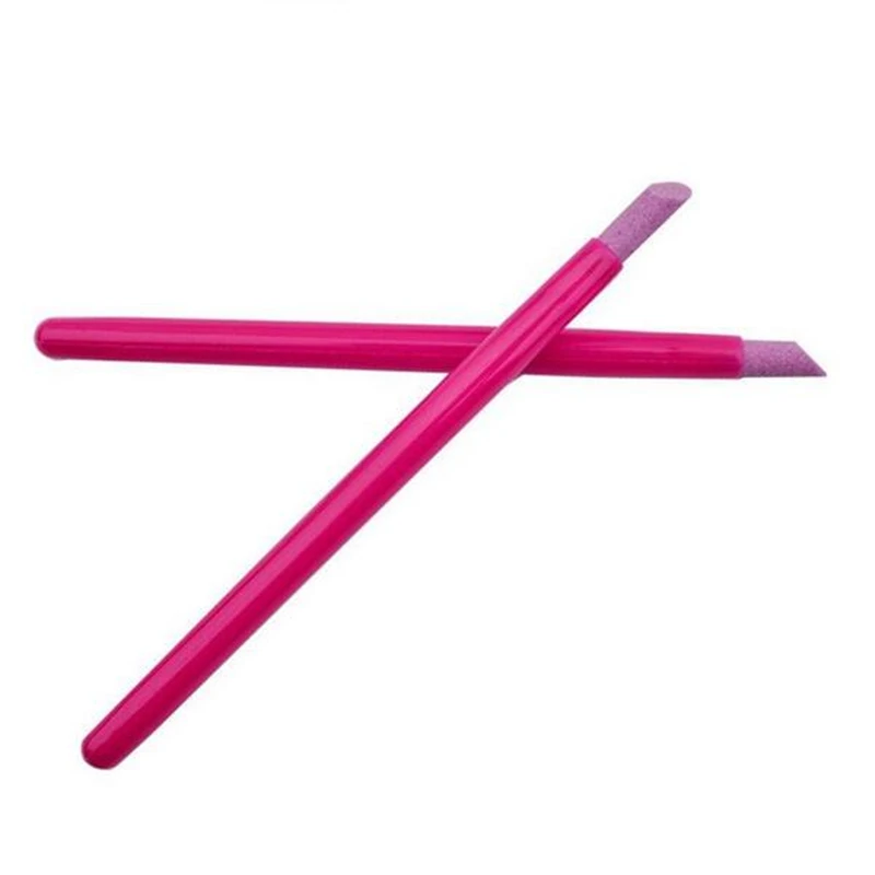 Дизайн ногтей кварцевые скрабы каменная палочка для удаления кутикулы ручка